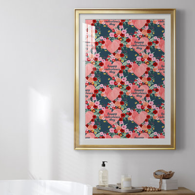 «Sweet Hearts Collection», reproduction encadrée de qualité supérieure - prête à être accrochée