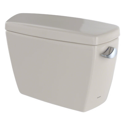 Réservoir de toilette TOTO® Drake® G-Max® 1,6 GPF avec levier de déclenchement à droite, os