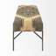 Banc rembourré en coton 55 po Gracie Mills
