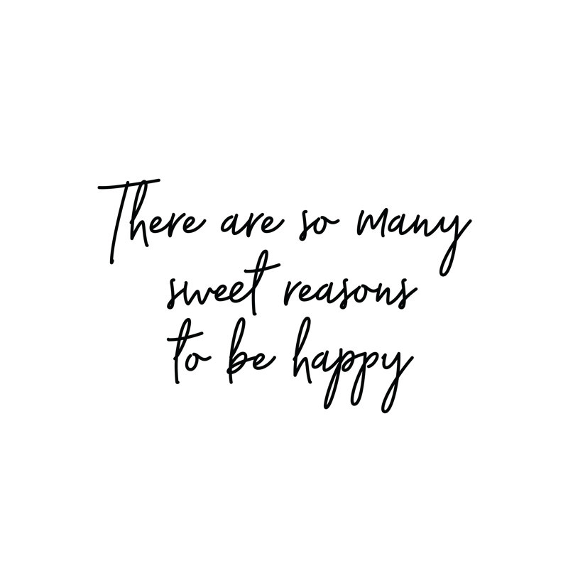 Sweet Reasons - Wrapped Canvas Print, 30cm H x 30cm W x 3.8cm D