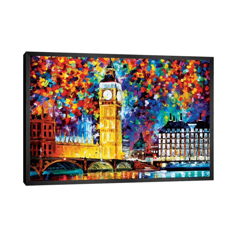 Leonid Afremov by Leonid Afremov - Floater Frame Gallery-Wrapped Canvas Giclée on Canvas