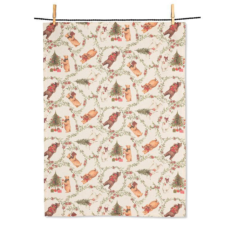 Gentlemen Bears Kitchen Towel