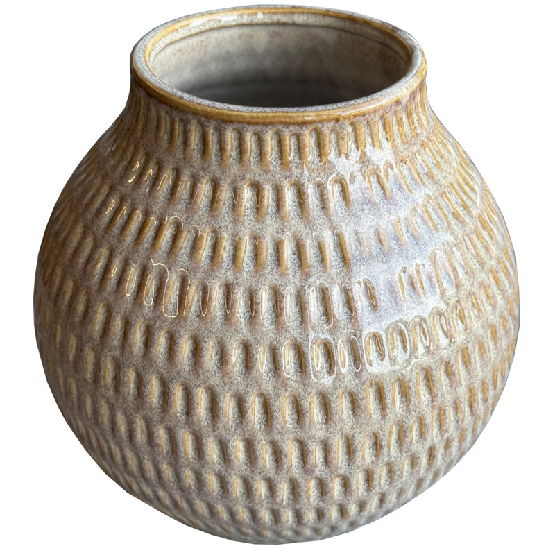 Catheline Handmade Ceramic Table Vase, 17cm H x 18cm W x 18cm D