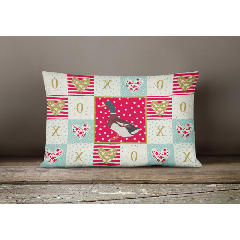  Coussin d'extérieur rectangulaire rembourré Rouen Duck Love