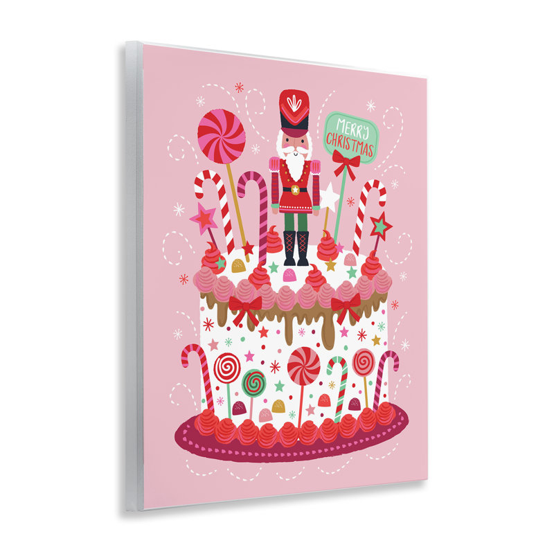 «Christmas Candy Dessert Cake Wall Art» par Lisa Perry White