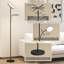 HOMCOM LED Floor Lamp for Living Room Dimmable Uplighter Standing Lamp