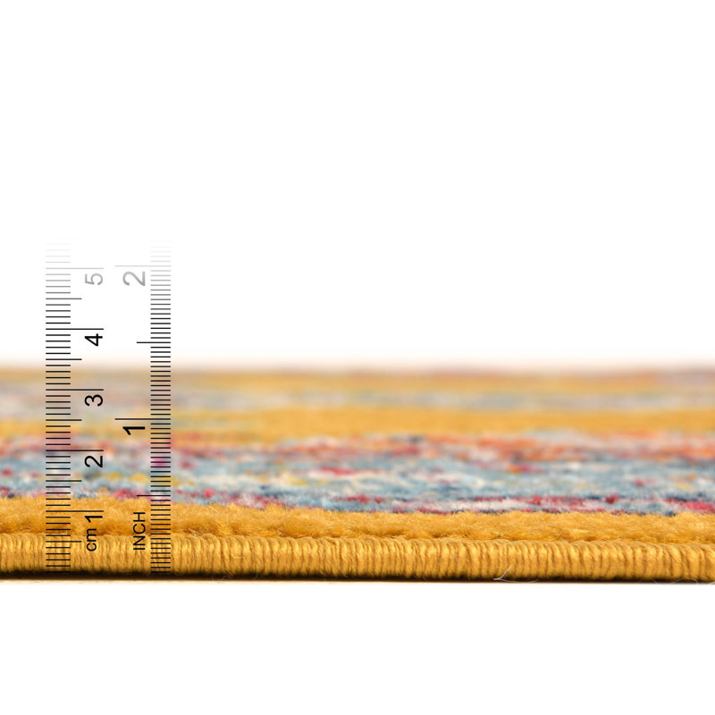 Armgard Oriental Indoor Rug, Square 4'