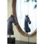 Miroir ovale avec cadre en bois massif - Le vestibule d'élégance rustique 24 po x 36 po transforme votre espace