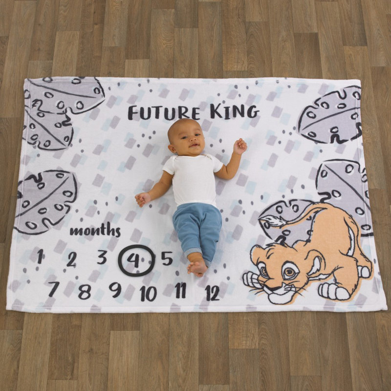 Couverture pour bébé NoJo Disney King Lion Simba
