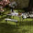 Picnic Table Set With 2 Benches