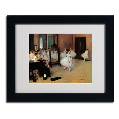 The School of Dance 1871 by Edgar Degas - Picture Frame Print