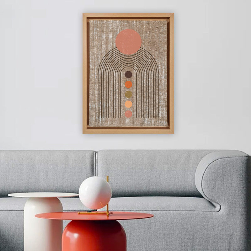 Decorative Canvas Painting, Wood
