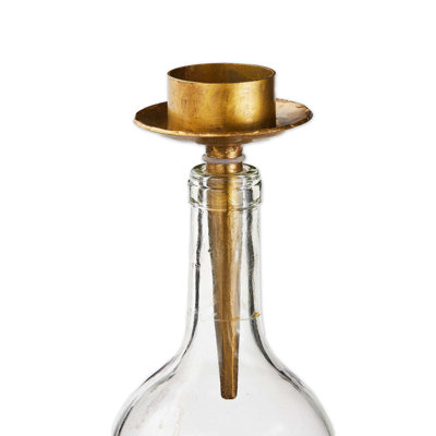 Bouchon de bouteille Tealt Hldr laiton antique