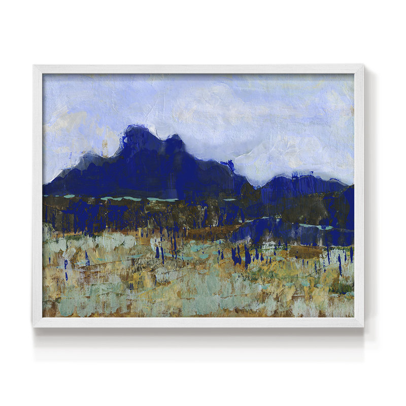 Altiplano I - Impression encadrée - réarmable, H 8 po x l 10 po, Blanc