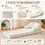 Canapé-lit convertible pliable 3-en-1 sans os, fauteuil-lit simple avec poignée-520714737