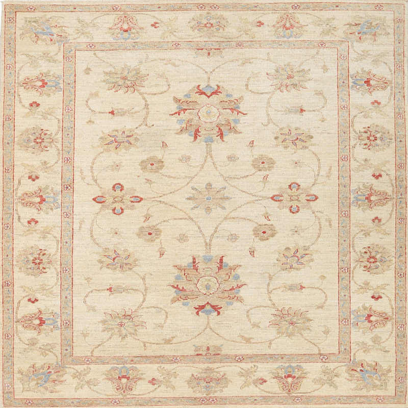 Carveth Oriental Indoor Rug, Square 8'