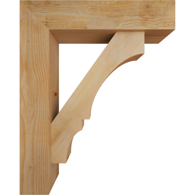 Support de bloc Balboa avec entretoise décalée, 40 x 32, Sapin Douglas de l 8 po (scié brut)