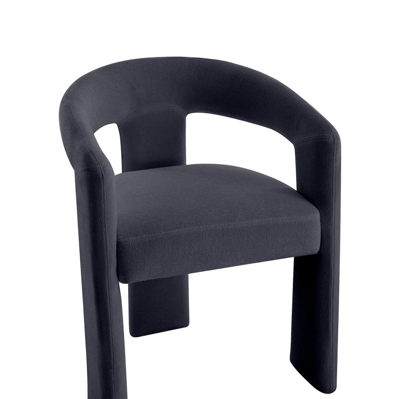 Ensemble de 2 chaises de salle à manger noires