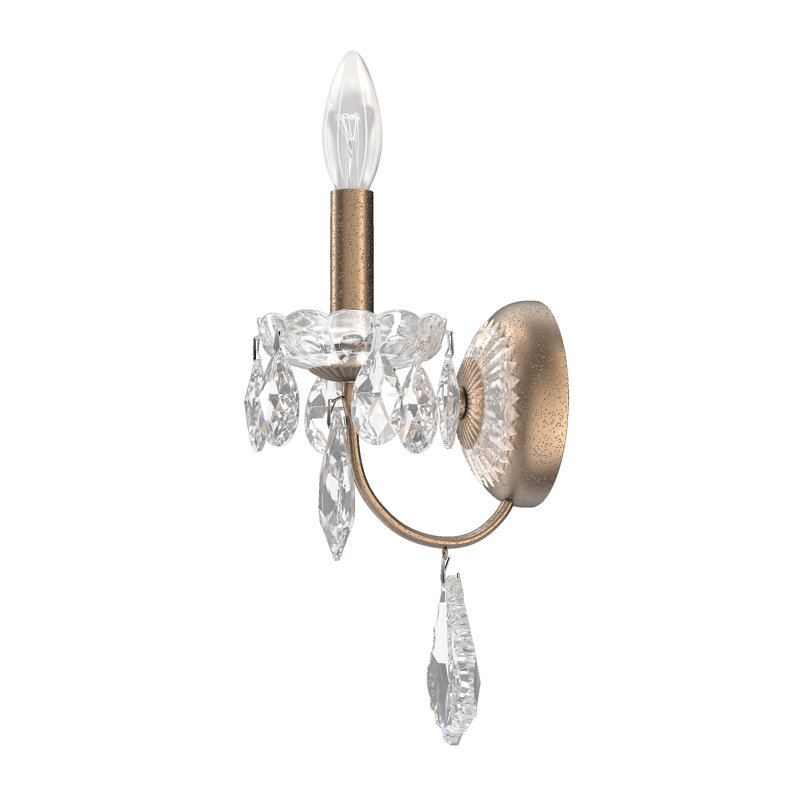 Century 1 - Light Candle Wall Light, Etruscan Gold