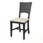 Ensemble de table de salle à manger en bois 6 pièces avec banc long et 4 chaises-234101177