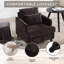 Fauteuil inclinable en tissu Oana-926188704