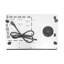 Equator 20" Electric Hybrid CERAMIC-INDUCTION 2 Burner Cooktop with 9 Power 110V