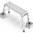Aluminum Work Platform Large Size Step Stool Folding Portable Work Bench