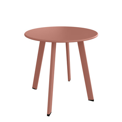 Round Metal Outdoor Side Table