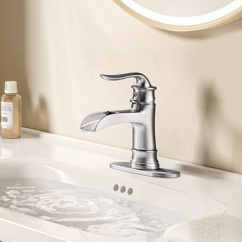 Robinet de salle de bain à cascade