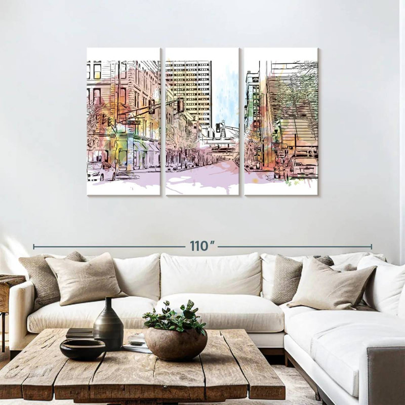 Sireci Fort Wayne Sireci Street, 48" H x 74" W