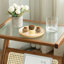 Table de chevet en rotin
