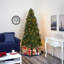 Lighted Artificial Spruce Christmas Tree-1080281915