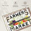 «Farmers Market», impression sur toile-92519314