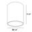 cask LED Flushmount - 8W, White, 1-Light