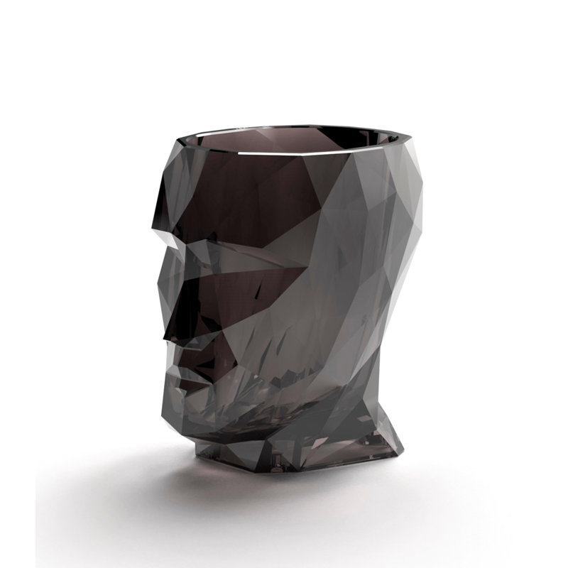 Adan Plastic Statue Planter, Fume