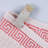 Mikira Athens Cotton Medium Weight Floral Border Greek Key Trim Bath Towel (Set of 4)-182921045