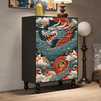 Universal French retro living room decor cabinet