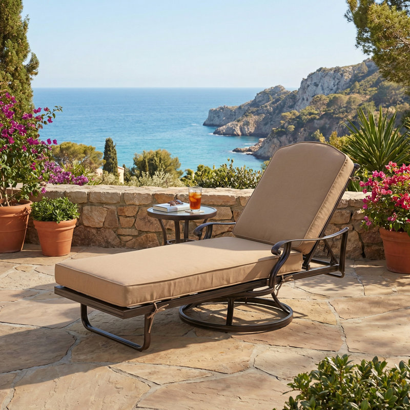 Chaise longue pivotante Tamaron