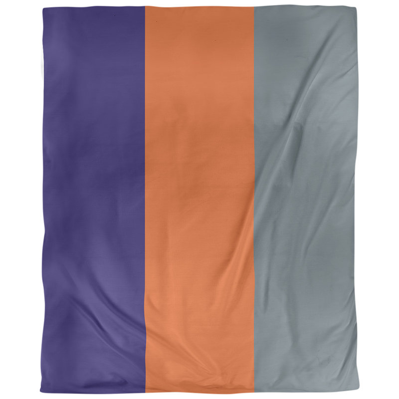 Tissu de basket-indiana indiana, Purple/Orange/Gray