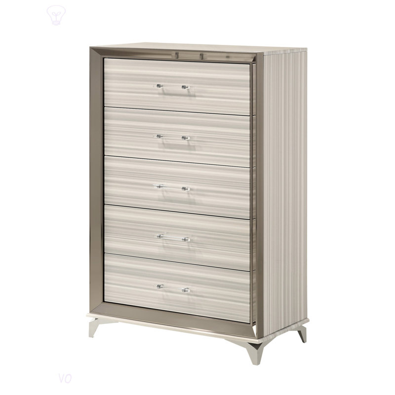 Commode étoile blanche