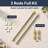 L5201BUN Aluminum Adjustable Double Curtain Rod-71739726-71739727