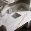Verticyl Vitreous China Square Undermount Bathroom Sink with Overflow-234480804