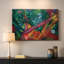 Franz Marc «The Monkey (Das fffchen)», art mural sur toile de qualité musée-1802068598