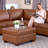 Kamiyla 36.5" Wide Genuine Leather Ottoman-92718918