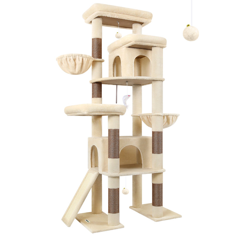 78cm H Cat Tree, Beige