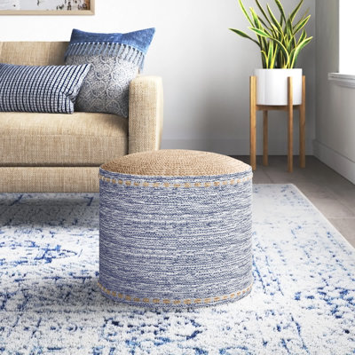 Pouf rond 18 po Baugh