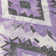 Machine Washable Indoor/Outdoor Xhevrie Purple Rug