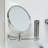 Jared Metal Flat Wall Mirror