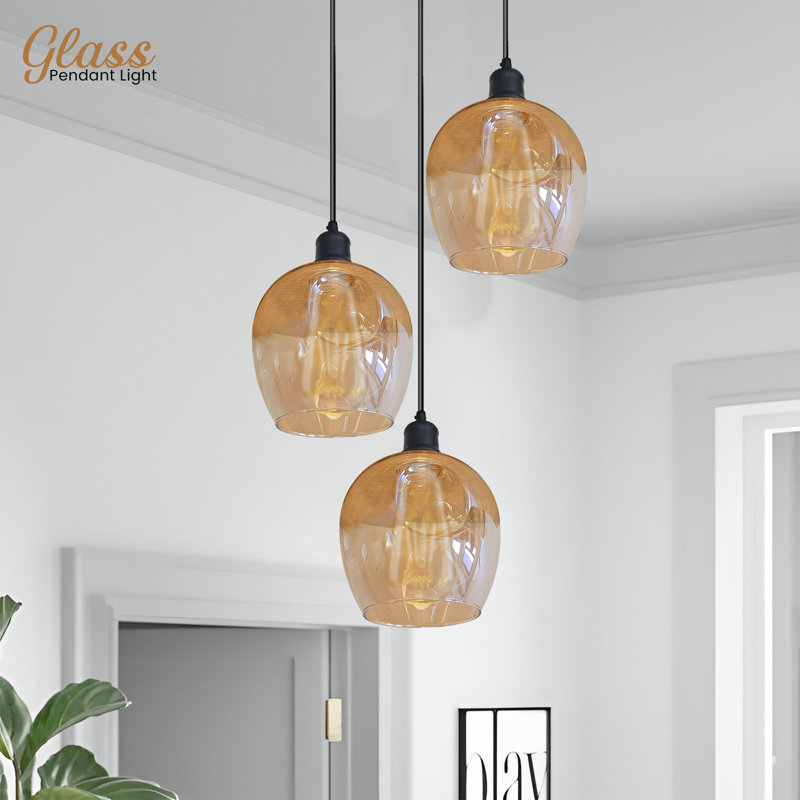 Darnette 1 - Light Gold Bell Pendant