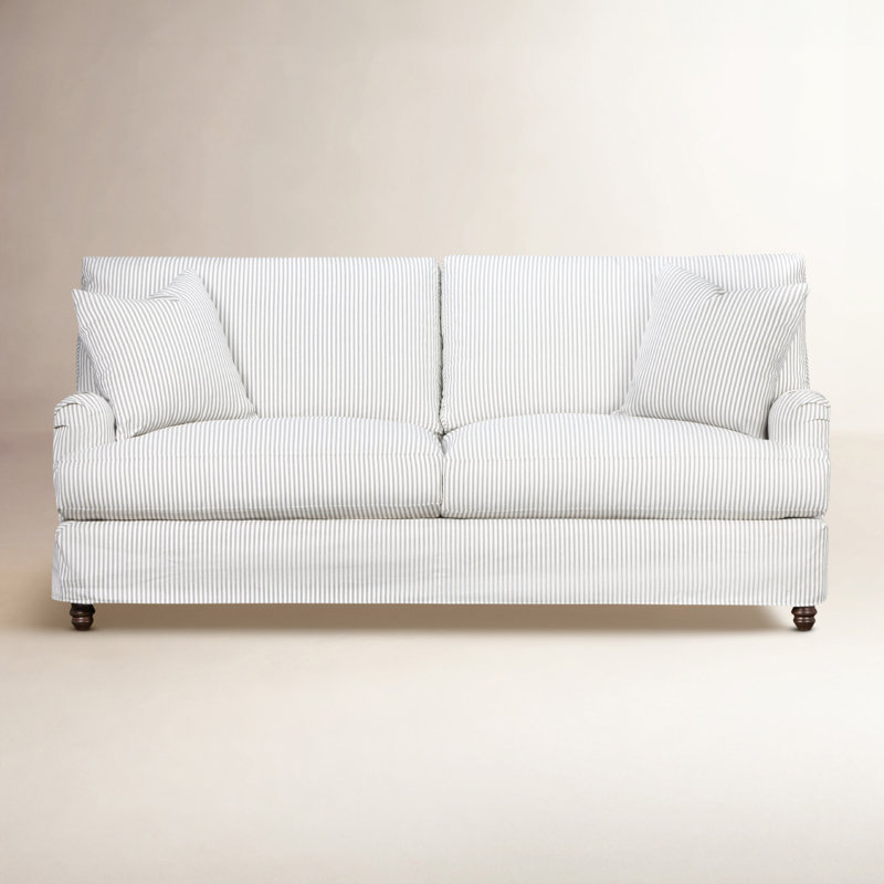 Walters Slipcovered Sofa, Cruise Adrift